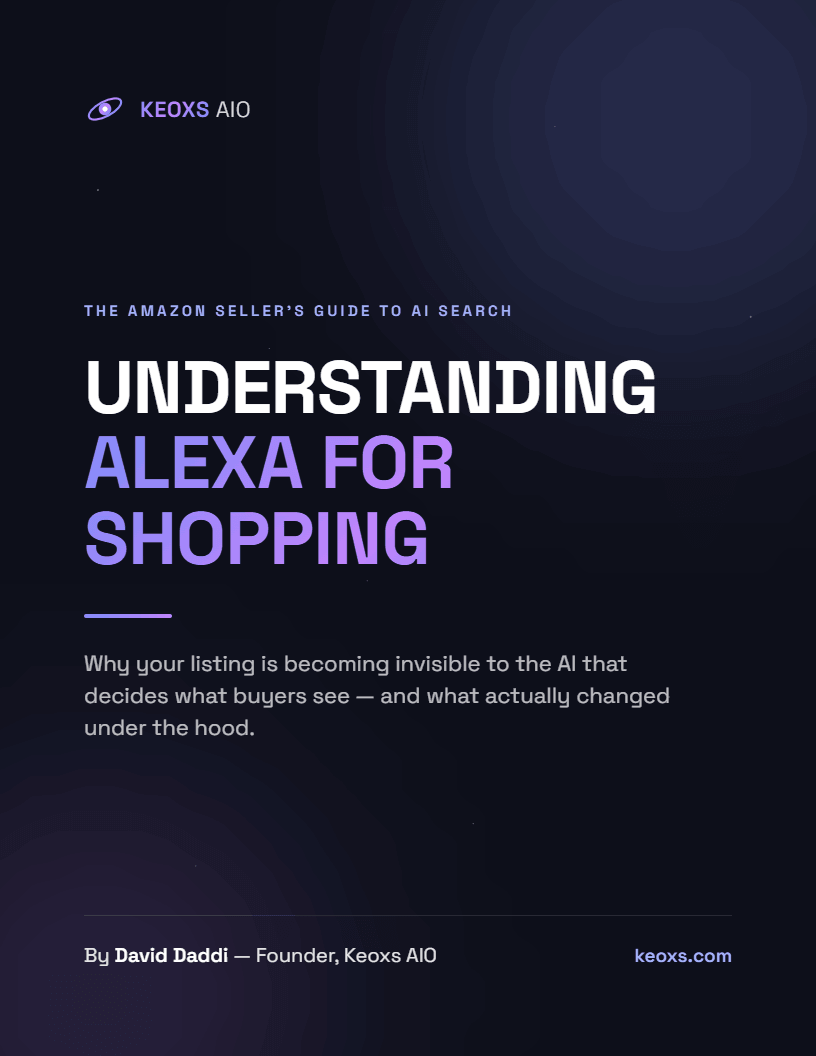 Understanding Alexa for Shopping — free 23-page guide cover